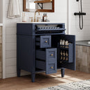 24'' Bathroom Vanity with Top Sink and Storage Cabinet by HouseOfZazla