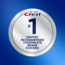 Crest Advanced Kid's Fluoride Toothpaste, Bubblegum Flavor, 4.2 oz, 3 Count, Color-Changing Anticavity Toothpaste by TinyTreasures Baby Boutique