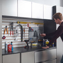 Nova Series - Wall Mounted Utility Storage Garage Cabinet - Dark Gray by HouseOfZazla