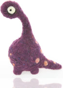 Woolbuddy Needle Felting Kit - Felted Dinosaurs for Beginners, Adults & Kids, Includes Wool, Pad, 4 Needles, and Instructions by TinyTreasures Baby Boutique