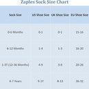 Zaples Baby Non Slip Grip Ankle Socks with Non Skid Soles for Infants Toddlers Kids Boys Girls by TinyTreasures Baby Boutique