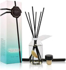 LOVSPA Reed Diffuser Set, Clean Cotton Blossom Scented Oil Diffuser with Sticks, Home Fragrance Accessories for Bathroom Shelf Decor, Aroma Diffusers for Home or Office Desk, USA Made by CozyNest Decor