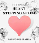 Comfy Hour Rustic Style Collection Cast Iron Garden Stepping Stone - Heart by CozyNest Decor