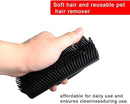 Rubber Pet Hair Removal Brush Lint & Hair Removal Cat Dog Hair Remover Brush Pet Hair Removal Tool Silicone Lint and Debris Remover for Cleaning, Grooming, Lint and Fur Removal, Home,Red by CozyNest Decor