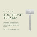 Toothpaste Turn Key Metal Tube Squeezer | Maximize Toothpaste, Creams, Paint, Makeup & Beyond | Easy-to-Use Roller Tool for Savings & Convenience | Plus Ultra by CozyNest Decor