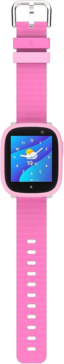 XPLORA X6 Play - Watch Phone for Children (4G) - Calls, Messages, Kids School Mode, SOS Function, GPS Location, Camera and Pedometer – (Subscription Required) (Pink) by TinyTreasures Baby Boutique