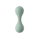 mushie Silicone Baby Shaker Rattle Toy | Ages 3+ Months (Cambridge Blue) by TinyTreasures Baby Boutique