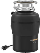 Garbage Disposal 1/2 HP Easy install Quiet with Stopper Power Cord, Kitchen sink Food Waste Disposer Continuous Feed, Stainless Steel Grind Half Horsepower AC Motor Unit (MAX-3) by CozyNest Decor