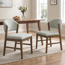 Mid-Century Modern Upholstered Dining Chairs