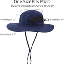 Connectyle Women's UPF 50+ Sun Hat UV Protection Wide Brim Bucket Hat Summer Beach Hats Fishing Hiking Outdoor Safari Hats by GreenHaven Gardens