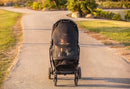Stroller Sun Shade - Universal UV Protection Cover for Strollers Sunshade with See Through, Clip-On Sun Blocker, Sun Shield for Baby, Breathable Adjustable Fit, Full Coverage, Custom by TinyTreasures Baby Boutique
