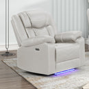 Challenger - LED Power Recliner Chair by HouseOfZazla