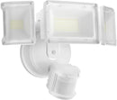 Olafus 75W Motion Sensor Outdoor Lights, 7000lm Motion Flood Light Dusk to Dawn, IP65 Waterproof LED Security Floodlights, 6500K Motion Detector Lights for Outside, White by GreenHaven Gardens