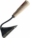 GARASANI Sawtooth Hand Plow Hoe Korean Style Ho-Mi - Best Organic Gardening (Sawtooth) by GreenHaven Gardens
