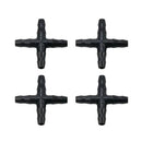Dnyta 50pcs Drip Irrigation Barbed Coupling for 1/4 Inch Irrigation Tubing Drip Irrigation Fittings Drip Line Connectors Barb Fittings PVC for Plant Drip or Yard Spray Irrigation by GreenHaven Gardens