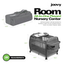 Joovy Room-Playard, Nursery Center, Bassinet, Changing-Table, Charcoal by TinyTreasures Baby Boutique