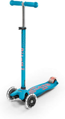 Micro Kickboard - Maxi Deluxe LED - Three Wheeled, Lean-to-Steer Swiss-Designed Micro Scooter for Kids with Motion-Activated Light-Up Wheels for Ages 5-12 … by TinyTreasures Baby Boutique