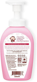 Foam Bottle Wash - Gentle Cleansing Soap for Bottles, Pacifiers, Toys, Dirty Surfaces, Foam Dish Soap, Plant Based, Safe for Baby, Trusted Baby Care Brand (16.9 fl oz - Pack of 3) by TinyTreasures Baby Boutique