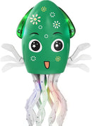 Dancing Octopus Toy Electric Crawling Baby Toy with Lights & Music Tummy Time Octopus Toy | DIY Expressions, Obstacle Avoidance | for Boys and Girls Party Gift Birthday, Christmas (Green) by TinyTreasures Baby Boutique