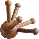 Wooden Trigger Point Massage Tool,Spider Shape 5 Legs Massager,Scalp Massager Scraping Tool for Back,Neck,Shoulder and More by CozyNest Decor