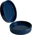 Ceramic Plant Saucer Plant Pot Tray 2 Pack 4.7 6 7 8 9 10 12 13 15 inch Blue, Planter Water Drip Trays for Plant Saucers Indoors, Thick Durable Sturdy Flower Pot Saucers for Glazing Pots Base by GreenHaven Gardens