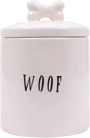 Creative Co-Op Woof Jar with Bone Handle on Lid by CozyNest Decor