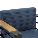 Giovanna Club Chair Set With Aluminum Frame by HouseOfZazla