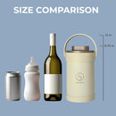 Portable Cooler, Breastmilk Chiller, Large Real-Time Temperature Display, Double Vacuum Insulation, 360° Cooling 24 Hours, Stainless Steel, Versatile Storage, up to 2L by TinyTreasures Baby Boutique