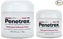 Penetrex Joint & Muscle Therapy Duo - Soothing Relief for Back, Neck, Hands, Feet & Nerves - Rub with Arnica, Vitamin B6 MSM & Boswellia - 2oz, 4oz by CozyNest Decor