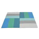 ECR4Kids SoftZone Turning Tiles Activity Mat, Folding Playmat, Contemporary by TinyTreasures Baby Boutique