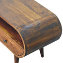 Solid Wood Circular TV Stand by HouseOfZazla