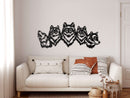 Wolf Pack Metal Wall Art