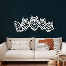 Wolf Pack Metal Wall Art