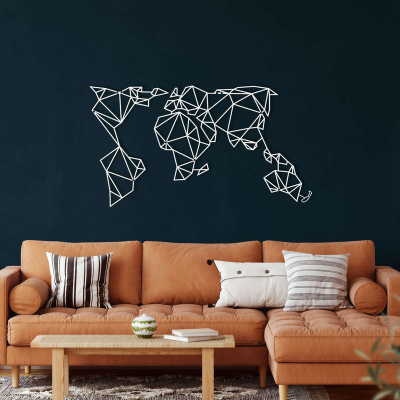 Geometric World Map