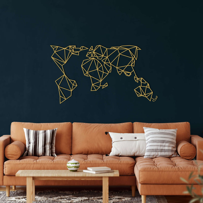 Geometric World Map
