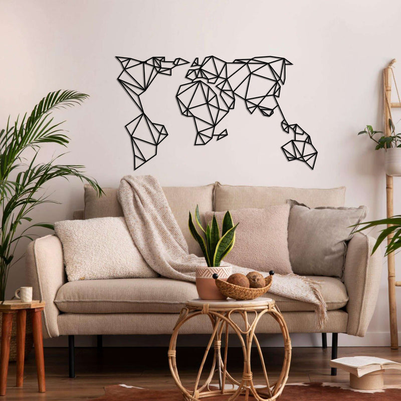 Geometric World Map