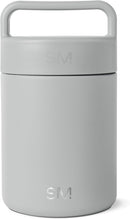 Simple Modern Food Jar for Hot Food | Reusable Stainless Steel Vacuum Insulated Leak Proof Lunch Storage for Smoothie Bowl, Soup, Oatmeal | Provision Collection | 12oz | Ice Gray by TinyTreasures Baby Boutique