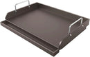 Griddle for Gas Grill Metal Cooking Griddle Pan for Outdoor Gas Grill, 17" x13" Flat Top Plate Skillet Pan Teppanyaki Insert for Weber Charbroil Camp Chef and Charcoal/Electric by GreenHaven Gardens