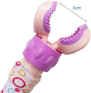 Caterbee Travel Arch Bassinet Toys for Baby Hanging on Stroller, Crib & Pram. Activity Toy bar for Baby Bouncer(Purle) by TinyTreasures Baby Boutique