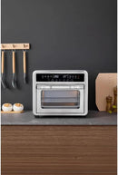 Air Fryer Oven, Digital, 26 Quart 10-in-1 Countertop Toaster Oven & Air Fryer Combo - Grill, Rotisserie, Dehydrator, Pizza Oven, & More, Stainless Steel by CozyNest Decor