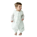 Tealbee Dreamsuit: Toddler Sleep Sack with Feet 12-18 Months, 18-24 Months - 1.5 TOG Winter Baby Wearable Blanket for Walkers - Rayon made from Bamboo, Organic Cotton Sleep Bag - Seashell by TinyTreasures Baby Boutique