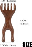 Natural Wooden Nose Guasha Massage Tools Anti-Static, Eyes Facial Wood Gua Sha Tool,face Manual Massager Tool, Multifunctional Handheld Meridians Acupoint Massage Tool,1 Pieces by CozyNest Decor