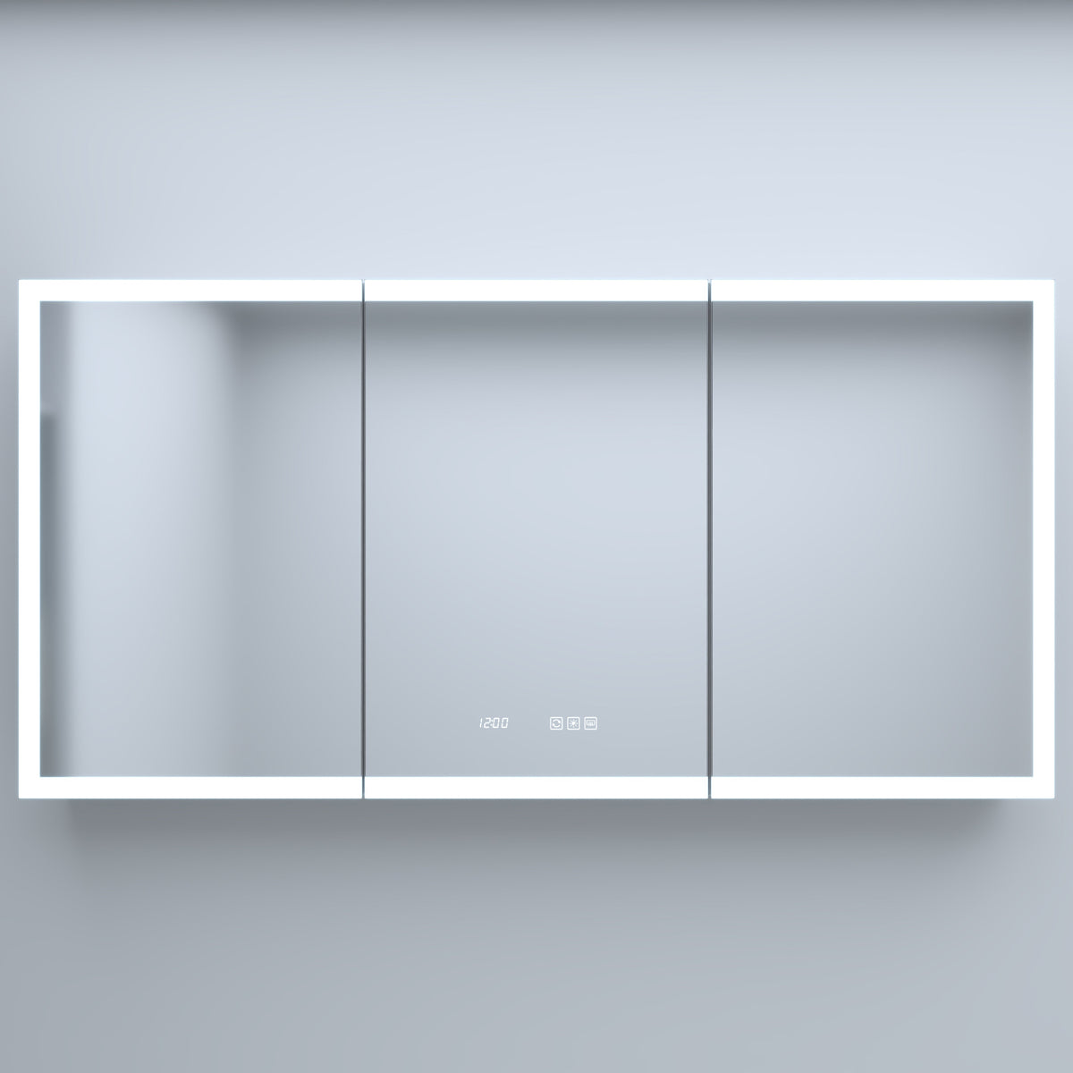 60 in. W x 30 in. H Rectangular Bathroom Mirror, photo 7 of 10