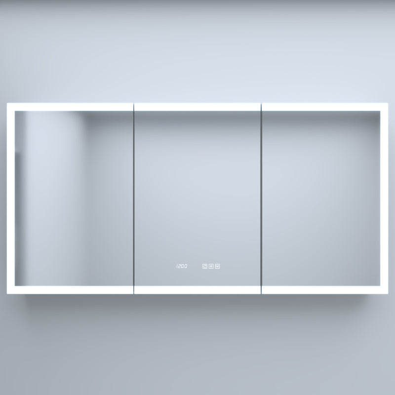 60 in. W x 30 in. H Rectangular Bathroom Mirror, photo 7 of 10