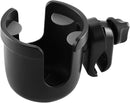 Accmor Stroller Cup Holder, Universal Cup Holder, Bike Cup Holder, 360° Rotatable Large Caliber Drinks Holder for Stroller, Bike, Wheelchair, Walker, Black by TinyTreasures Baby Boutique