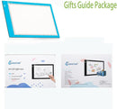 Light Box Drawing Pad, Tracing Board with Type-C Charge Cable and Brightness Adjustable for Artists, AnimationDrawing, Sketching, Animation, X-ray Viewing (A4-Blue) by TinyTreasures Baby Boutique
