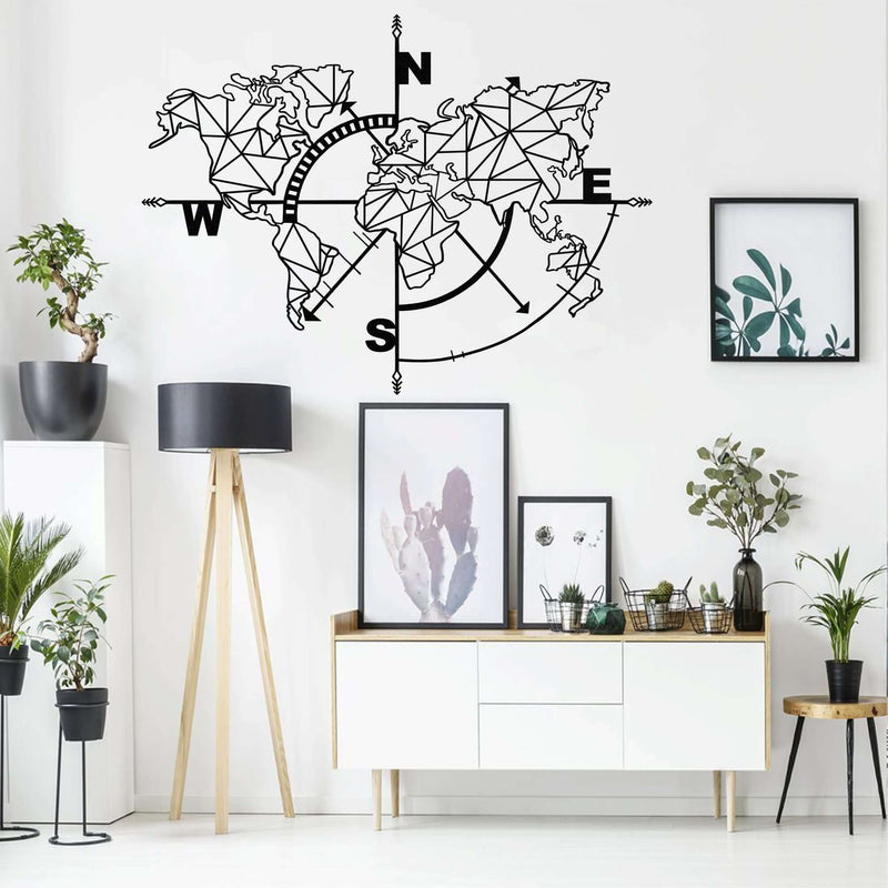 Geometric World Map