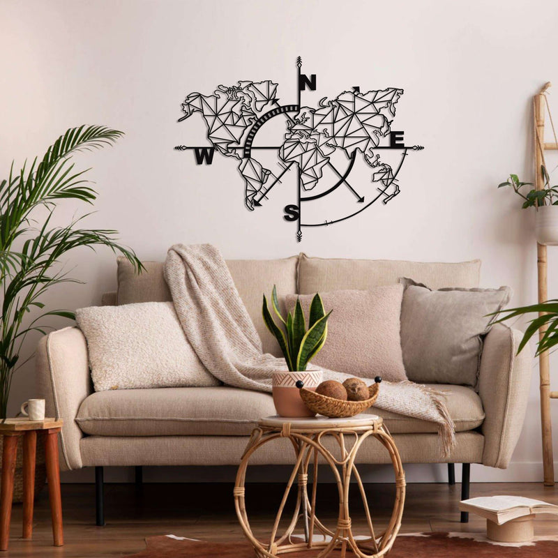 Geometric World Map