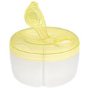 Accmor Baby Formula Dispenser On The Go, Formula Container to Go, Non-Spill Rotating Three-Compartment Formula Dispenser and Snack Storage Container for Infant Toddler Traveling by TinyTreasures Baby Boutique