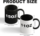Custom Mug, Customized Photo Coffee Mug Oil Painting Effect, Personalized 11 Oz Ceramic Mug with Text Photo, Taza Personalizadas for Men Women by TinyTreasures Baby Boutique
